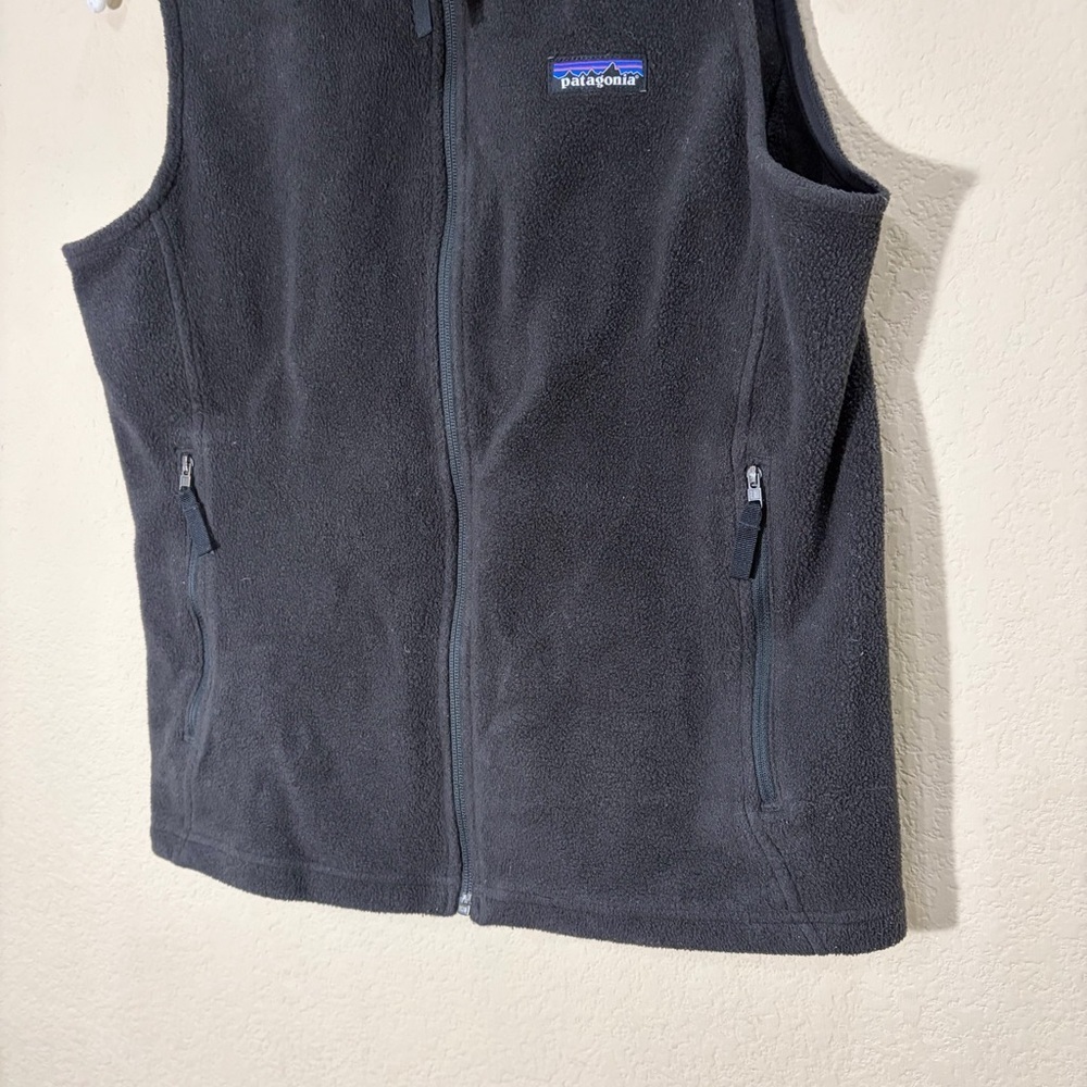 Vintage Patagonia Synchilla Fleece Vest Womans Sz M Outdoor Hiking Camping Comfy - Picture 3 of 9